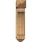 Ekena Millwork Legacy Arts and Crafts Rough Sawn Bracket w/ Offset Brace, Western Red Cedar, 8"W x 24"D x 36"H BKT0806X24X36LEC03RWR - alternate 2
